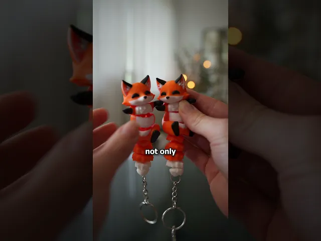 Foxy the Flexi Fox - Magnetic Hand-Holding Companion video thumbnail