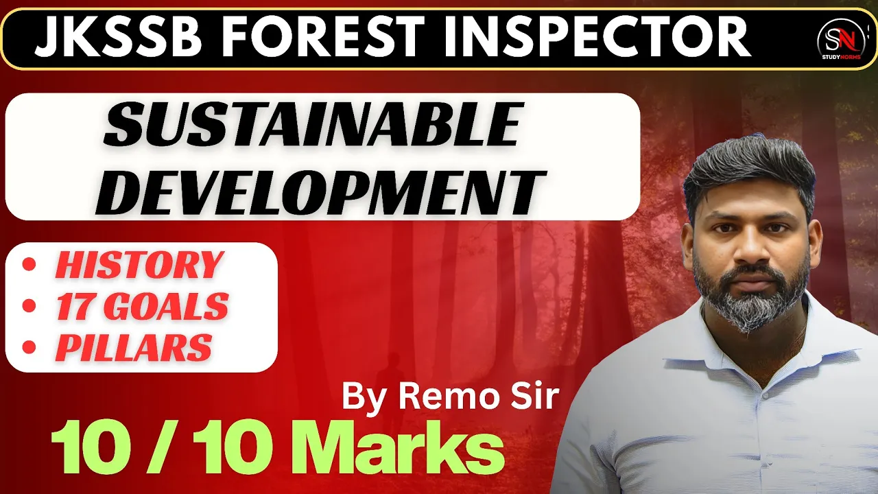 Sustainable Development | Environment Ecology and Biodiversity | Forest Protection Force by Remo