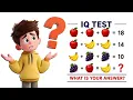 Quick IQ test Advance Intelligence Test how smart are you