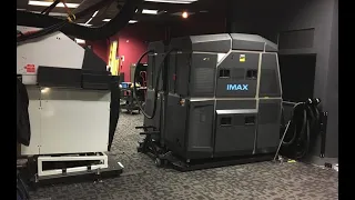 IMAX 4K Laser upgrade behind the scenes time-lapse from 1570 2D - IMAX Theatre