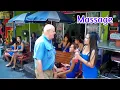 Pattaya happy ending massage parlors scenes at daytime
