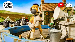 DECK SCRUBBING TIME ON THE HIGH FARMS! ⚓🧹 | Shaun the Sheep & Friends