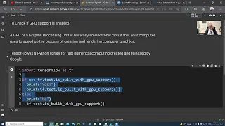 Python check if GPU support is enabled