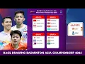 HASIL DRAWING BADMINTON ASIA CHAMPIONSHIP 2025 (MIXED TEAM). 𝗜𝗡𝗗𝗢𝗡𝗘𝗦𝗜𝗔 𝗠𝗔𝗦𝗨𝗞 𝗚𝗥𝗨𝗣 𝗡𝗘𝗥𝗔𝗞𝗔..!!