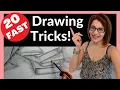 Download Lagu 20 FAST Tricks to Transform your Drawing Skills!