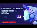 Create AI Content Generator in Drupal using ChatGPT DeepSeek and OpenRouter