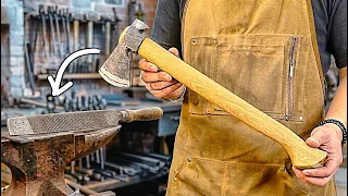 ТОПОР из НАПИЛЬНИКА СВОИМИ РУКАМИ - DIY!!