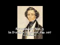 Mendelssohn: Symphony No. 5 in D major/D minor, Op. 107 "Reformation" (with Score)