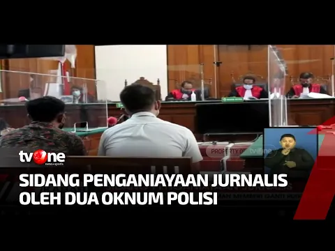 Dua Polisi Penganiaya Jurnalis Dihukum Penjara 10 Bulan