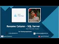 How to rename column in SQL Server