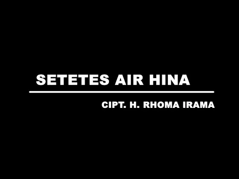 Download MP3 Rhoma Irama - Setetes Air Hina (Stereo | Official Music Video)