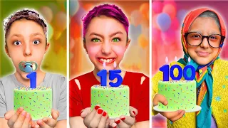 احتفلنا بعيد ميلاد تيما بجميع الأعمار ما بتتخيلوا شو عملت فينا 