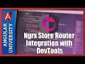 Angular Ngrx Store Router Integration - Router Time Travelling with the Dev Tools