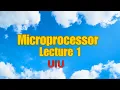 Microprocessor lecture 1 UIU