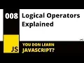 008 - Javascript For Beginners