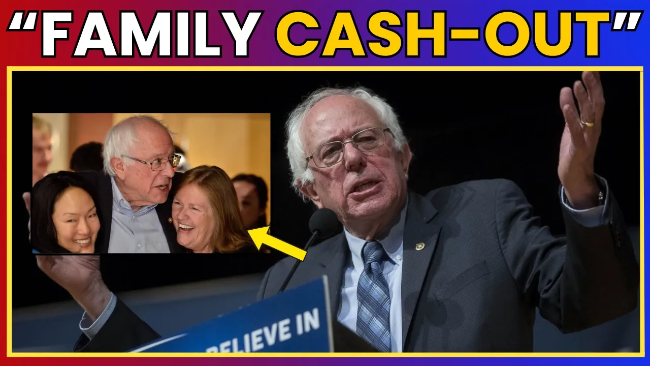 Bernie Sanders MELTS DOWN After His Family's SHADY Nonprofit Payouts Get EXPOSED thumbnail