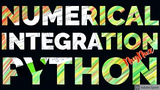 Numerical Integration in Python Simpson Rule