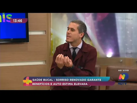 Saúde Bucal, sorriso renovado garante benefícios e auto estima elevada