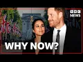 Harry and Meghan are returning to the UK but why now BBC News