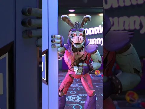 The Door Closed Challenge… Glamrock Bonnie Changed