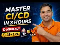 Master in 3 Hours Job Ready Jenkins GitLab Real Pipeline 25 LPA Terraform Ansible