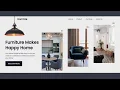 How to Create Furniture Website Using Only HTML CSS For Beginners Step by Step Hindi Tutorial