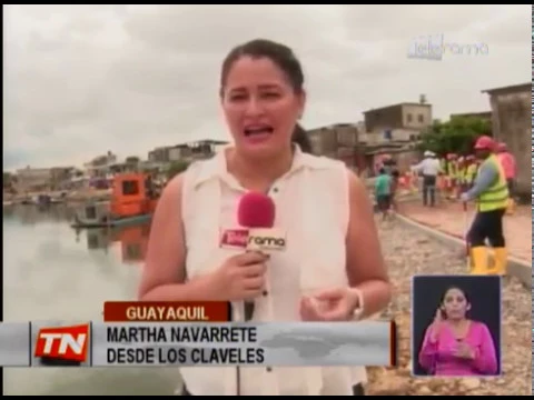 Presidente inspeccionó construcción en parque lineal