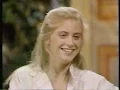 SUPERGIRL Helen Slater interviews on GMA and ET 1984