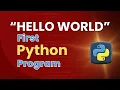 hello world program Tamil Tutotrial Python - Beginner Code of Python