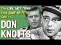 Heartfelt Goodbye Andy Griffith s LAST WORDS to Don Knotts