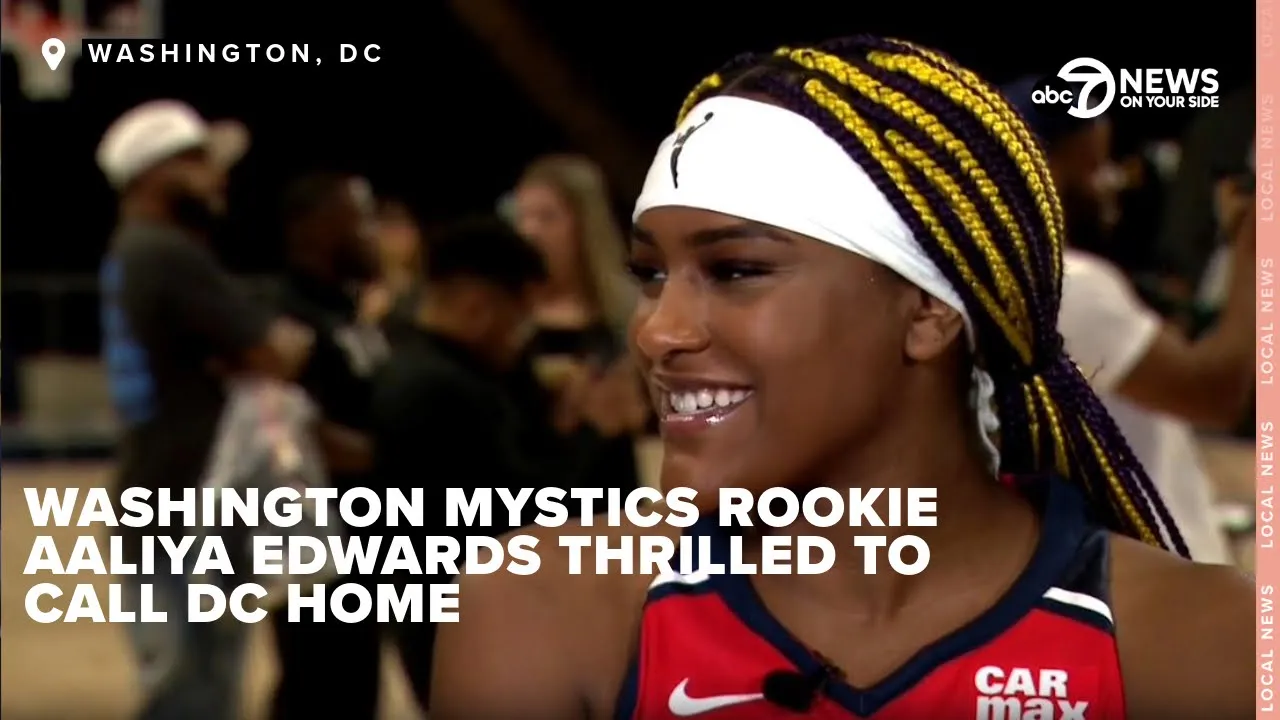 From UConn to DC, Washington Mystics rookie Aaliyah Edwards is ready to make an impact