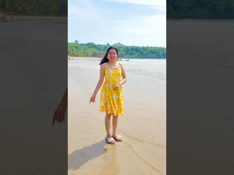 Goa ke beach par pahunch gye 😍 🏖️☀️🌊 #priyalkukreja #shorts #ytshorts