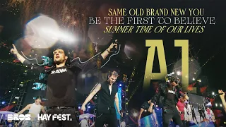 Download Same Old Brand New You \u0026 Be The First To Believe \u0026 Summer Time Of Our Lives - A1 live at #HAYFEST MP3