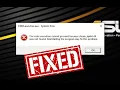 FIXED GTA - V ERROR