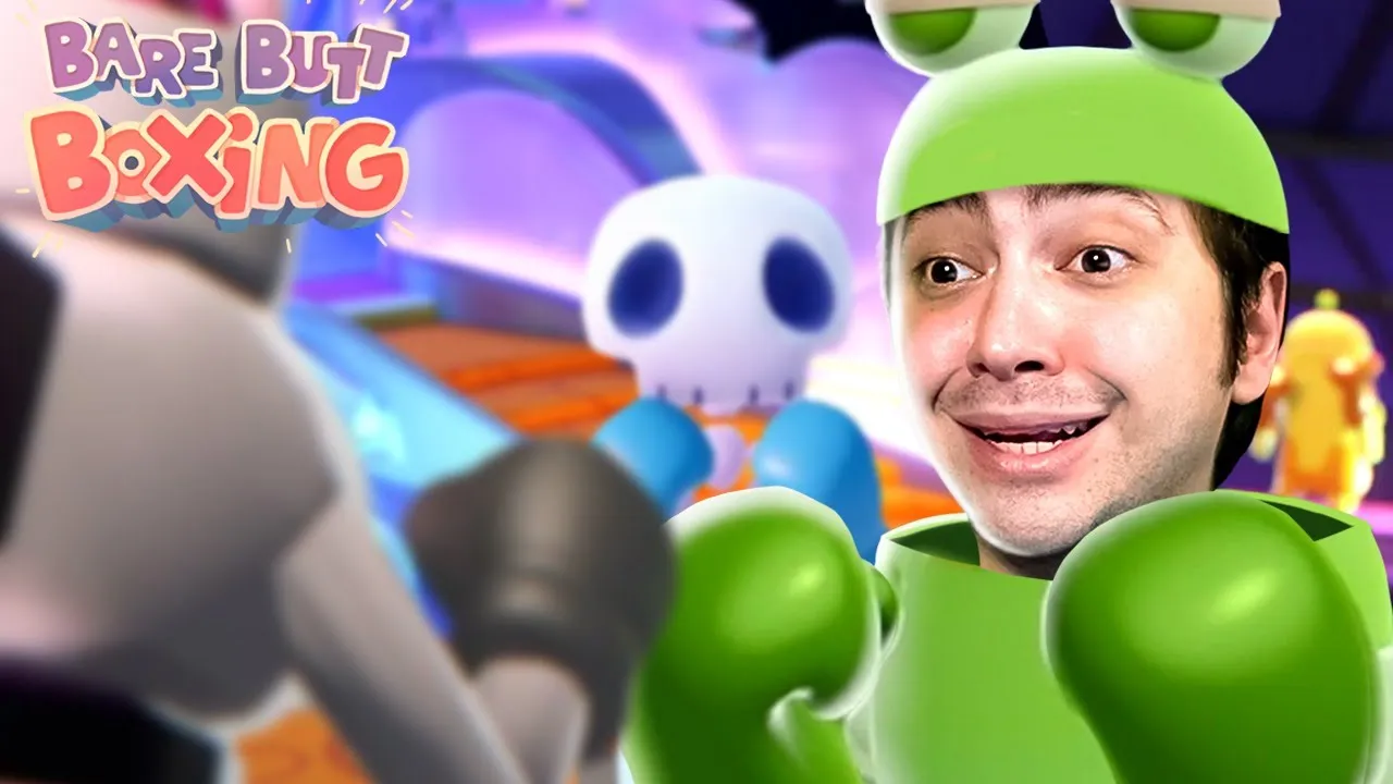 alanzoka jogando Bare Butt Boxing com os amigos