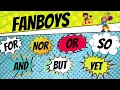 FANBOYS coordinating conjunctions