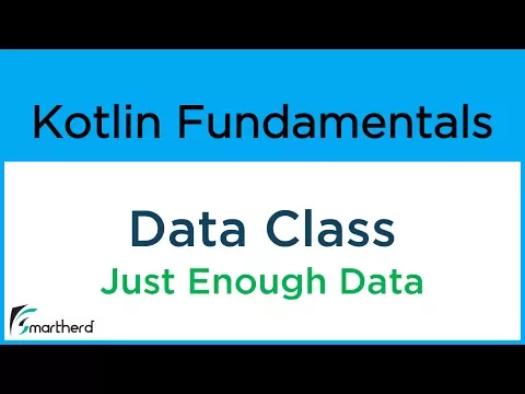 Kotlin DATA CLASS. Object Oriented Programming in Kotlin for Android #8.10 - YouTube thumbnail