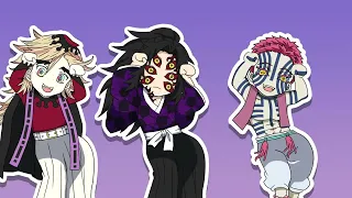 鬼滅の刃 猗窩座 童磨 黒死牟でｳｯｰｳｯｰｳﾏｳﾏ ﾟ ﾟ Caramelldansen 手描き Demon Slayer 귀멸의칼날 Kimetsu No Yaiba 