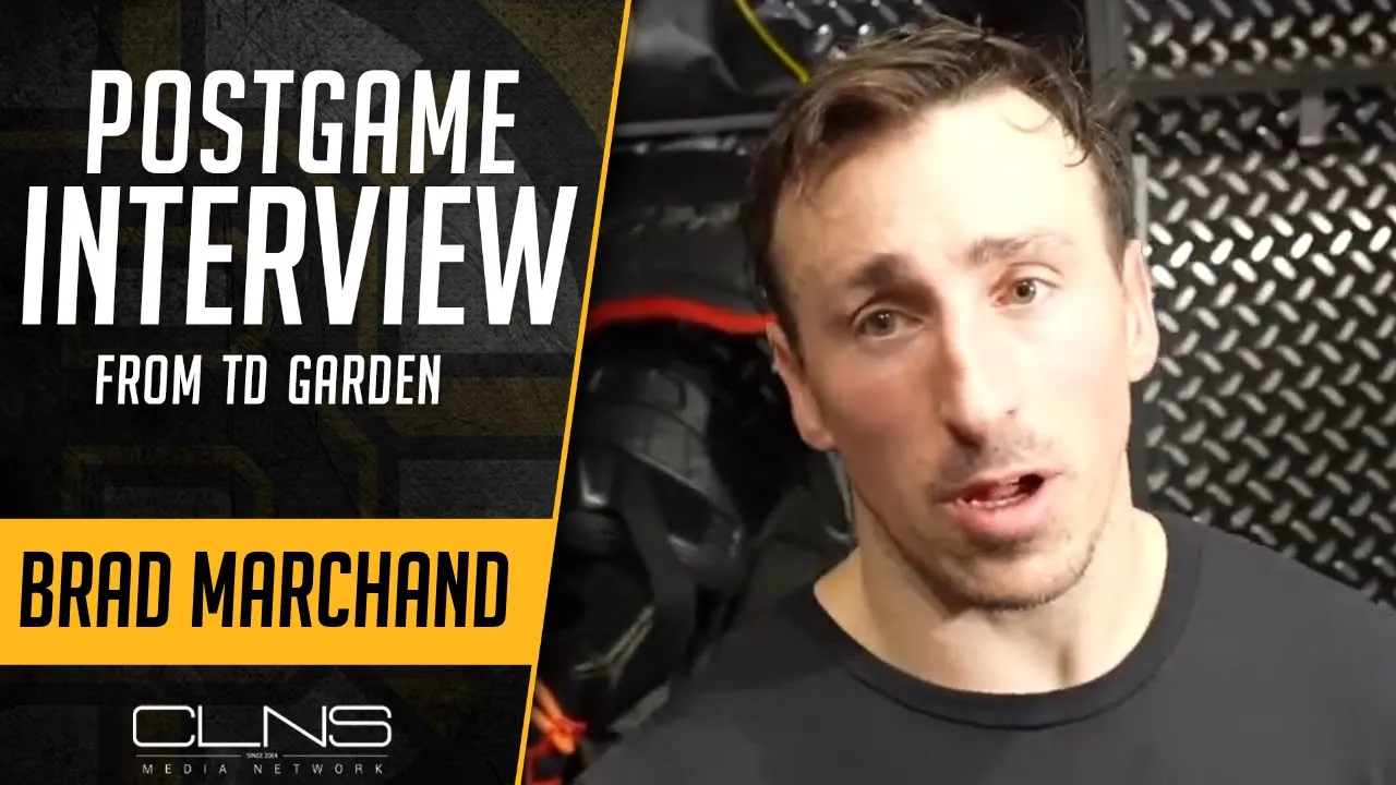 Brad Marchand on Bruins "Big Win" vs Panthers | Postgame
