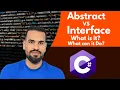 Abstract Class vs Interface in C IS-A vs CAN-DO Finally Explained