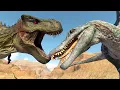 Download Lagu ALL CARNIVORE \u0026 HERBIVORE DINOSAURS BATTLE ROYALE IN SOUTH WEST AMERICA - Jurassic World Evolution 2
