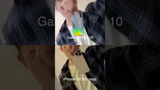 Galaxy Note 10 Vs IPhone 16 Pro Max Camera Test Wait For The Winner TechBattle CameraComparison 