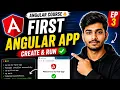 Create Your First Angular Project Angular Tutorial Hindi Episode 3