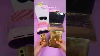 Making Golden IPhone Vision Pro IPad MacBook 