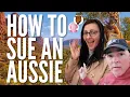 How to sue Aussies who hurt your fee fees JLR searches for Nancy in a burrito Juice has a spaz