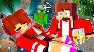JJ and Mikey SISTER rescue from dragon ESCAPE - Roblox Animation