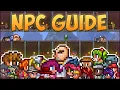 All NPC Guide In Terraria Pre Hardmode MOBILE PC CONSOLE
