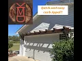 How to build an easy cheap garage door pergola