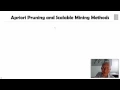 DATA MINING 4 Pattern Discovery in Data Mining 2 1 The Downward Closure Property of Frequent Pa