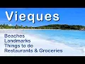 Vieques Puerto Rico Travel Guide - Beaches Restaurants Mosquito Pier and more